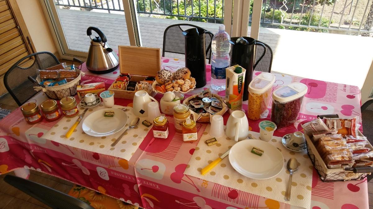 La colazione di LE TRE ROSE DELL'ETNA