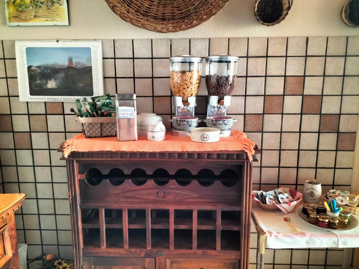 La colazione di LE TRE ROSE DELL'ETNA