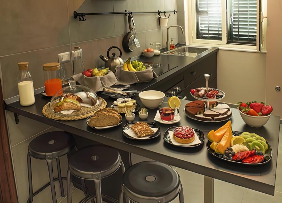 La colazione di B&B CENTRO MESSINA