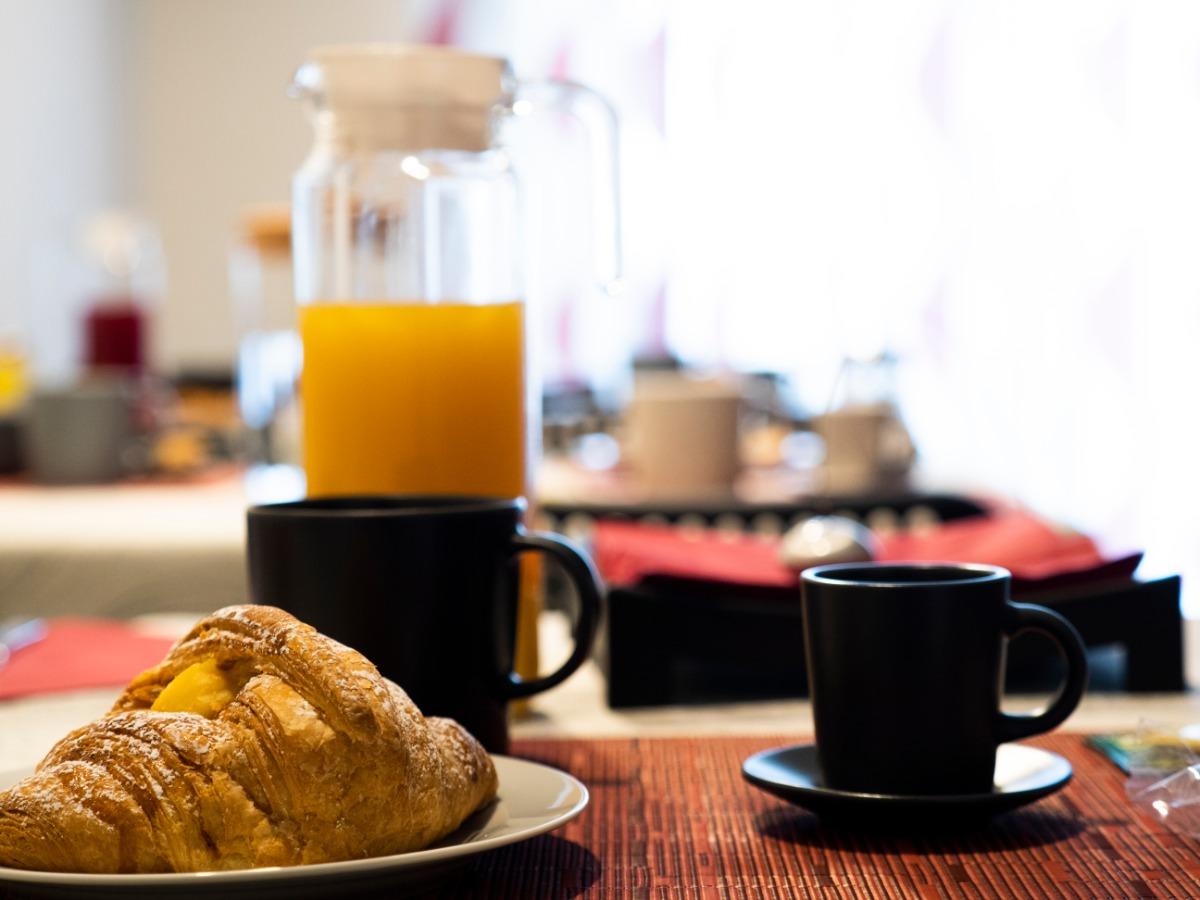 La colazione di B&B CONTESSA DEI VENTI