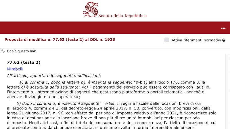 Emendamento rischia di regalare MILIONI DI EURO del fondo Turismo alle OTA straniere