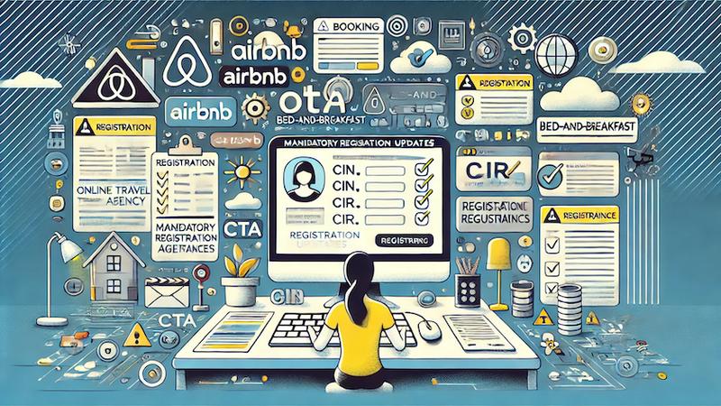 Dove inserire il CIN su Airbnb, Booking e Bed-and-Breakfast.it