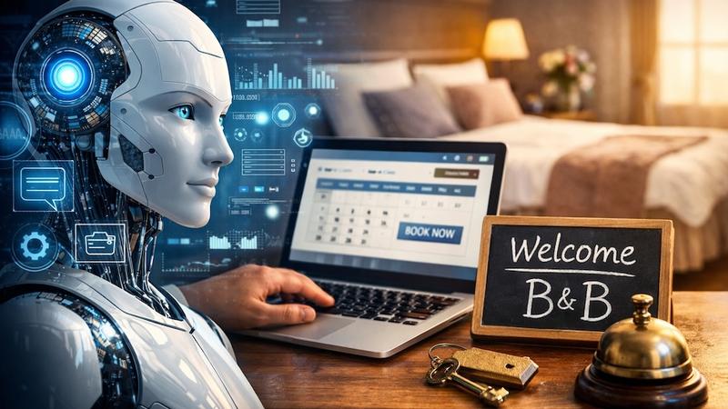 Intelligenza Artificiale e Bed and Breakfast: come semplificare la gestione senza perdere l’anima dell’ospitalità