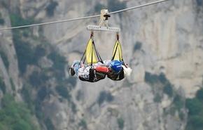 Il Volo dell'Angelo! In volo sulle Dolomiti Lucane