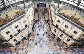 La Galleria Vittorio Emanuele II di Milano si fa bella per l'EXPO