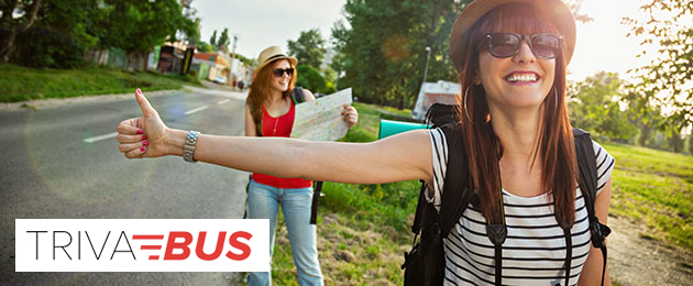 Alcuni itinerari da percorrere con Trivabus, il bus a partire da 0,99€