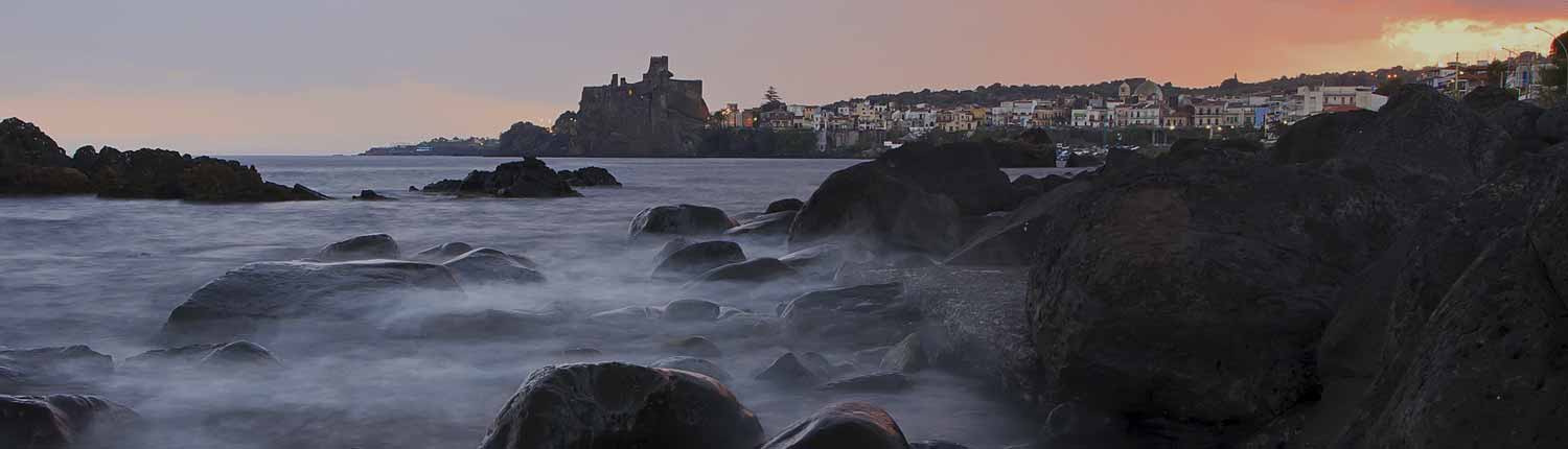 Aci Castello - Tramonto