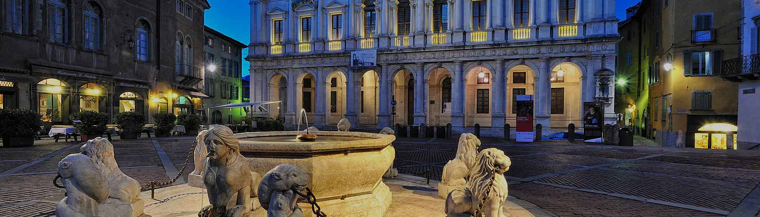 Bergamo Alta - La Piazza