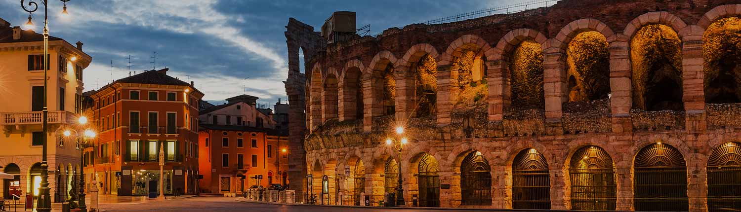 Verona - Piazza Bra e l'Arena