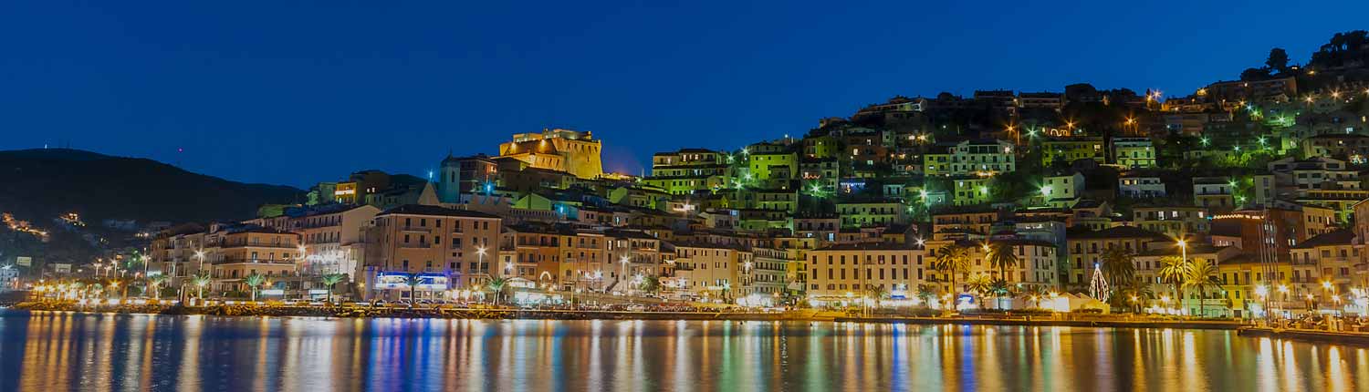 Porto Santo Stefano - Panorama notturno