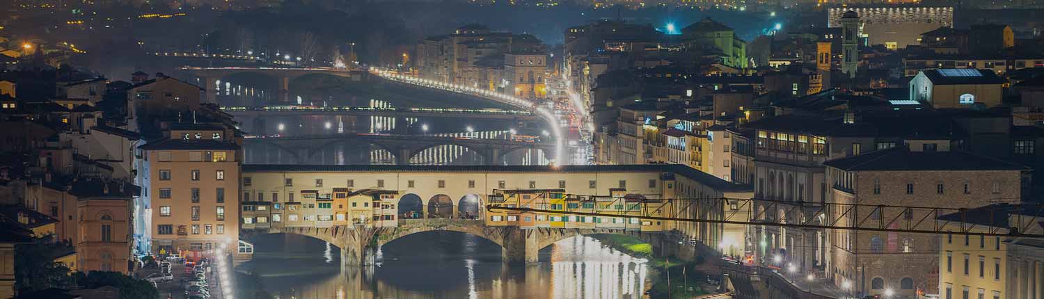 Firenze - Panorama sul Ponte Vecchio