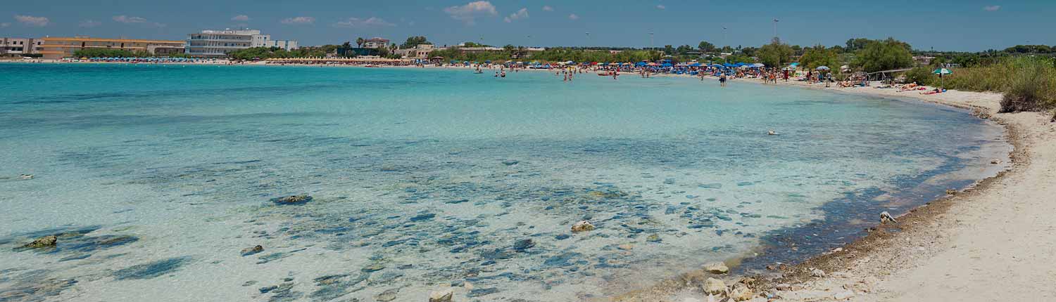 Torre Lapillo - La spiaggia