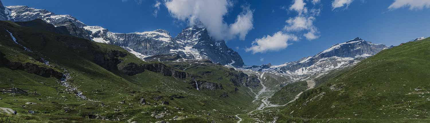 Valtournenche - Panorama sulle Alpi