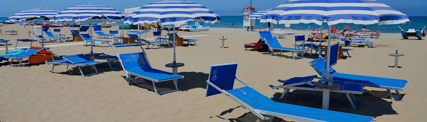 Rimini - la spiaggia di Rimini