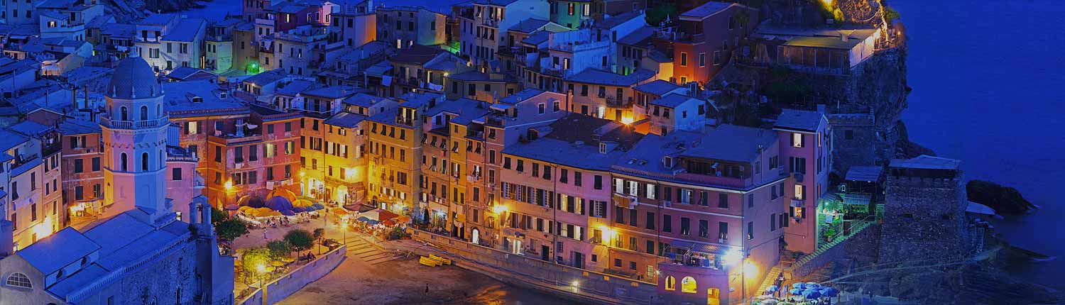 Vernazza - Panorama al Tramonto