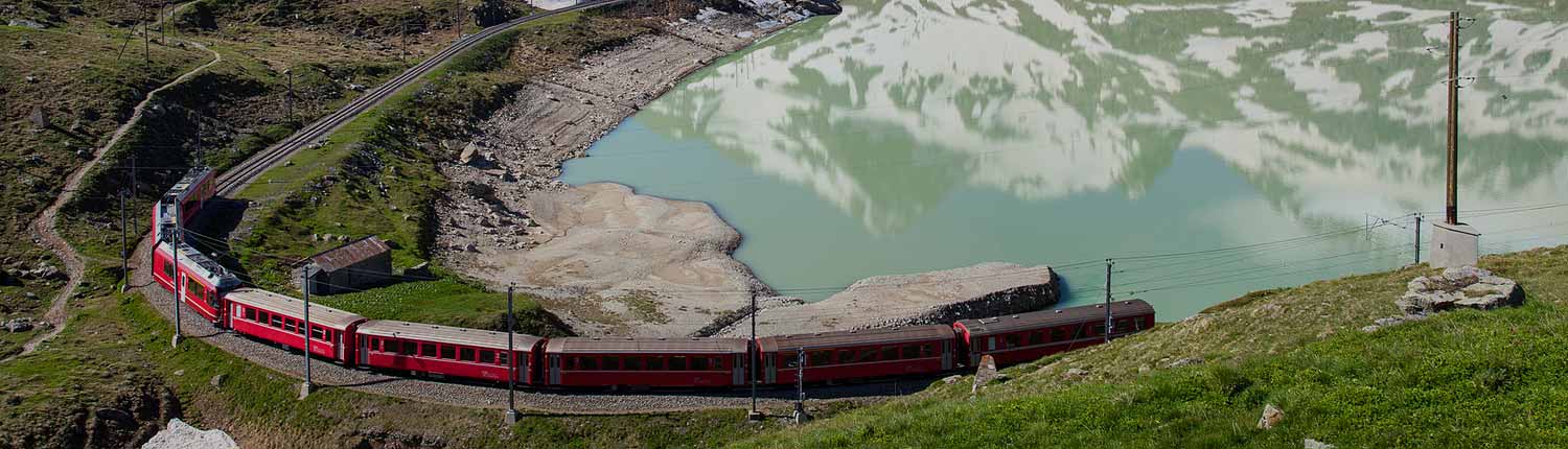 Stazione Ferrovia Retica Tirano - Trenino rosso del Bernina