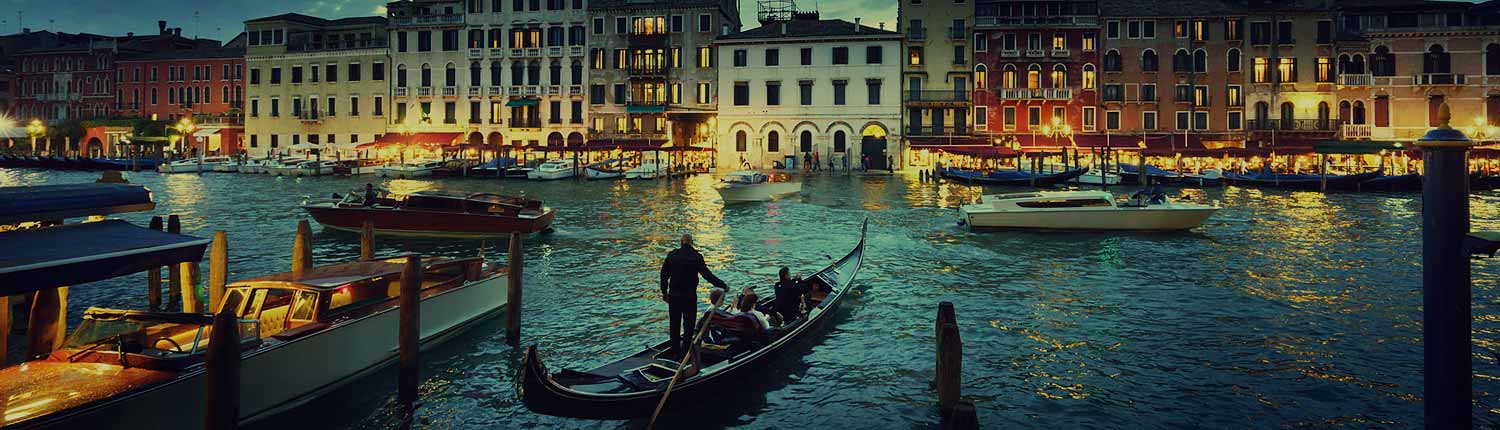 Venezia - Canal Grande al tramonto