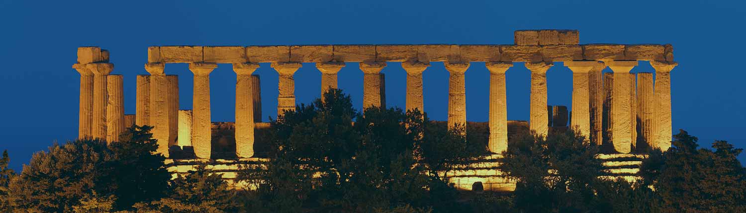 Valle dei Templi - Tempio di Giunone al tramonto