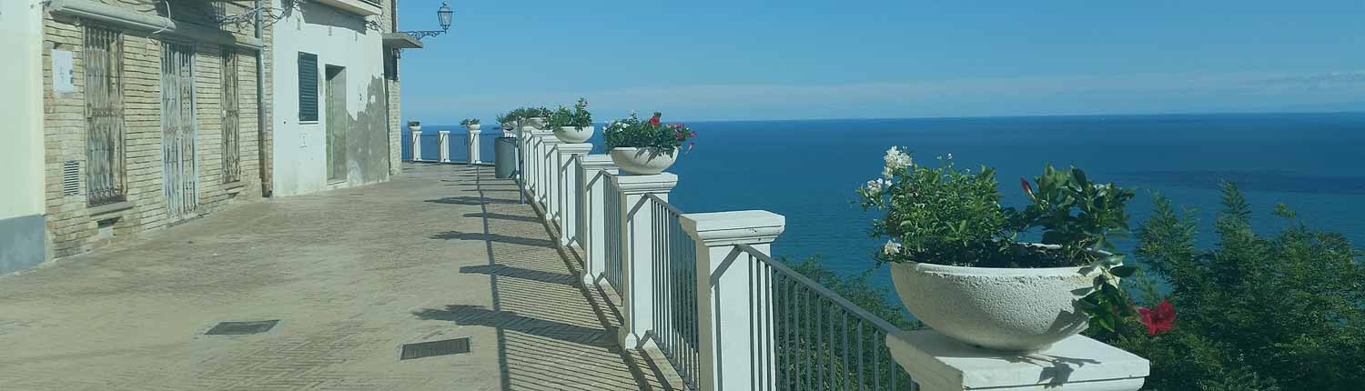 Vasto - Panorama dal Belvedere