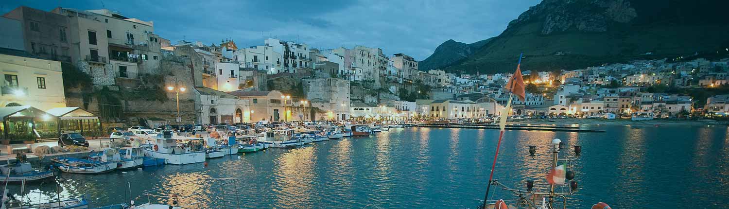 Castellammare del Golfo - Panorama al tramonto