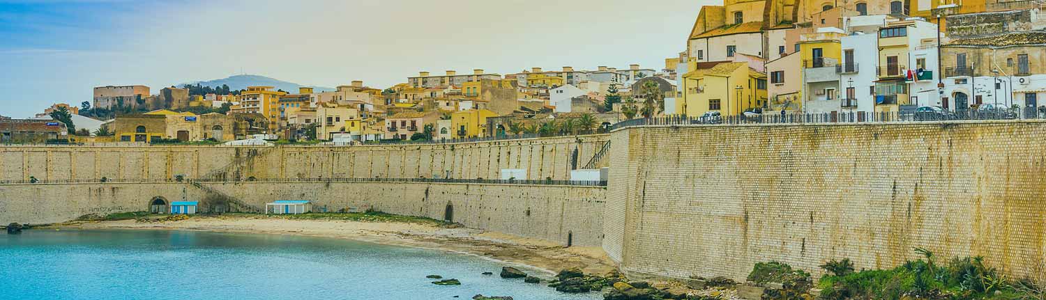 Castellammare del Golfo - Panorama dal Porto