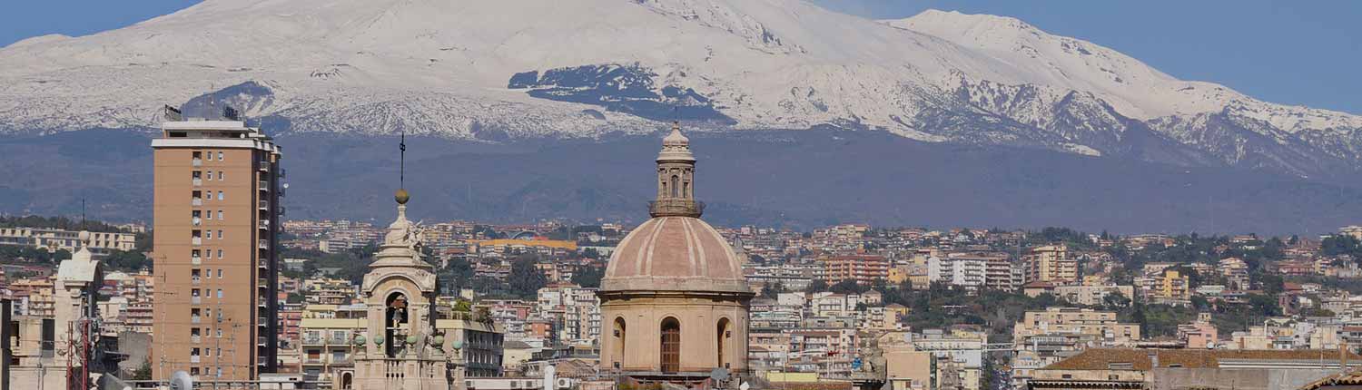 Catania - Panorama con Etna