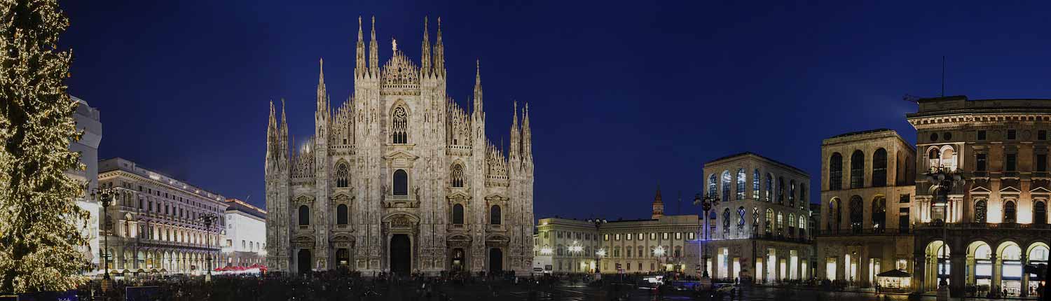 Milano - Panorama Piazza Duomo