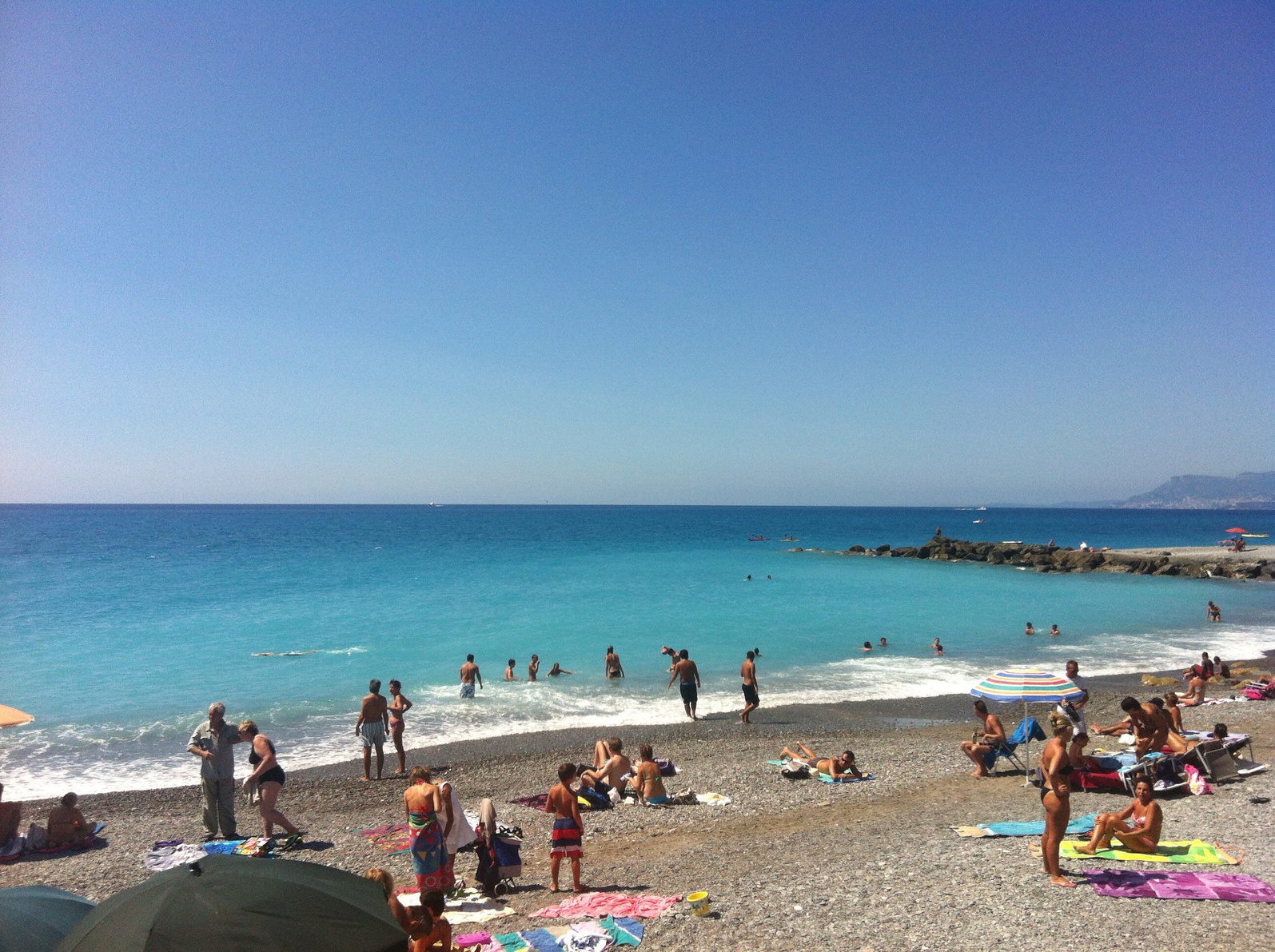 Spiaggia di Bordighera ©Fotolia