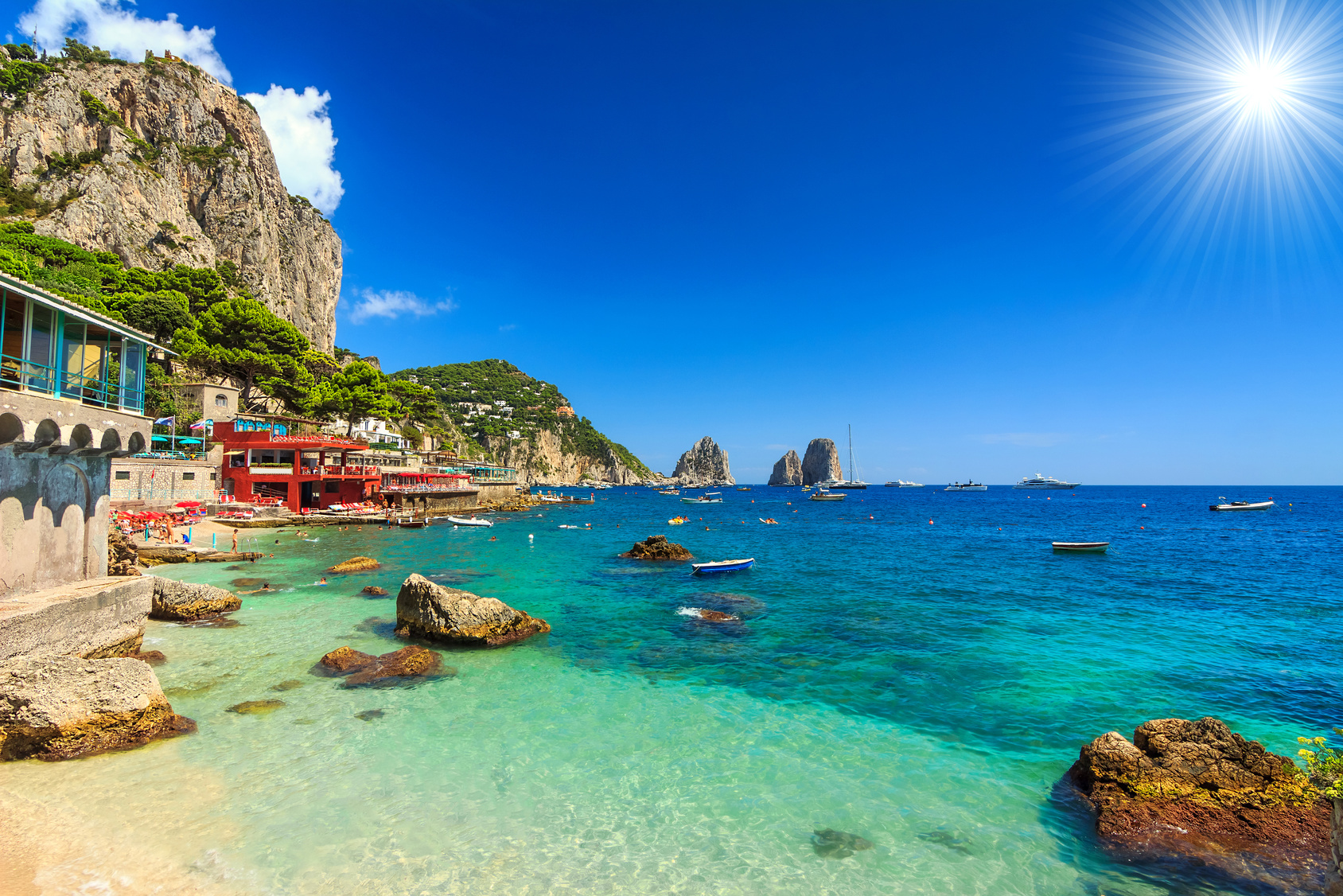 Capri - Spiaggia -