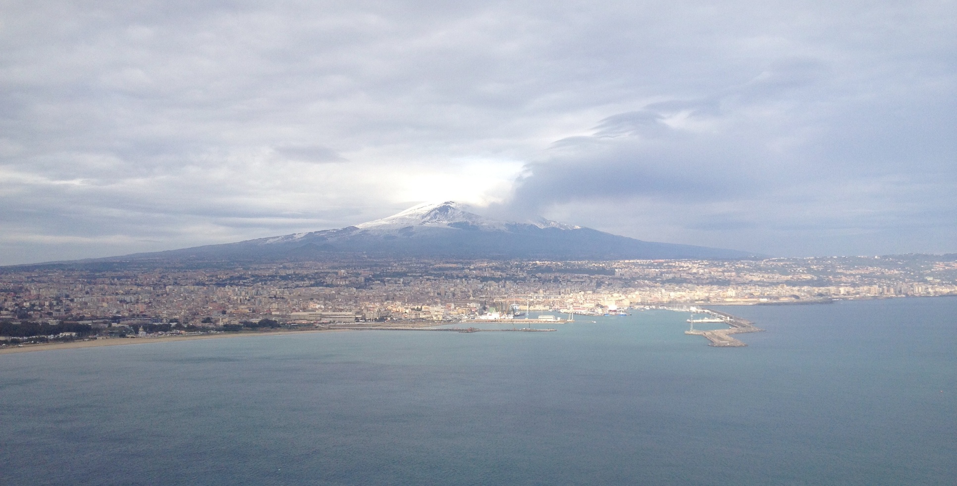 Catania - Panorama ed Etna -
