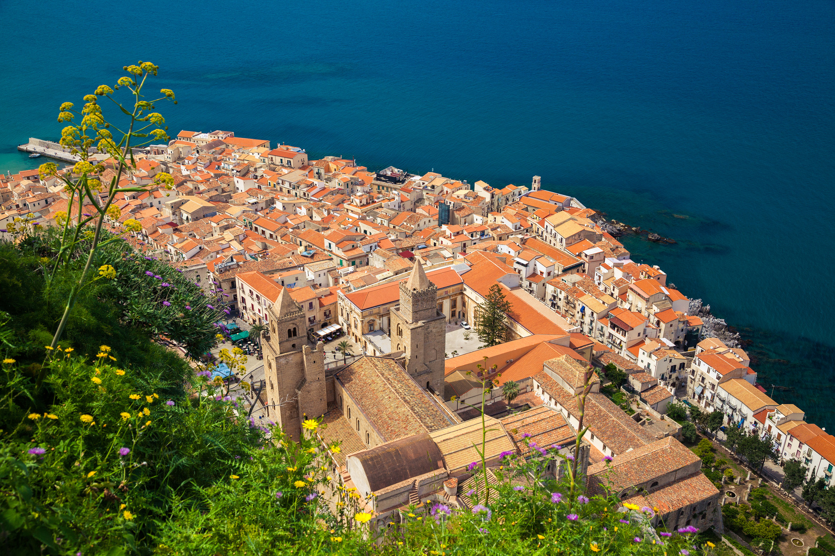 Cefalù - Panorama dalla Rocca -