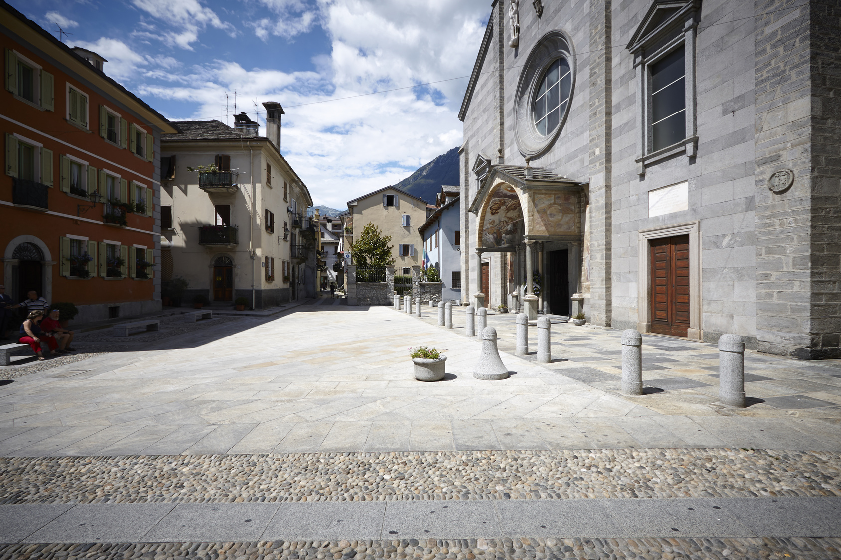 Domodossola - Scorcio del paese - 