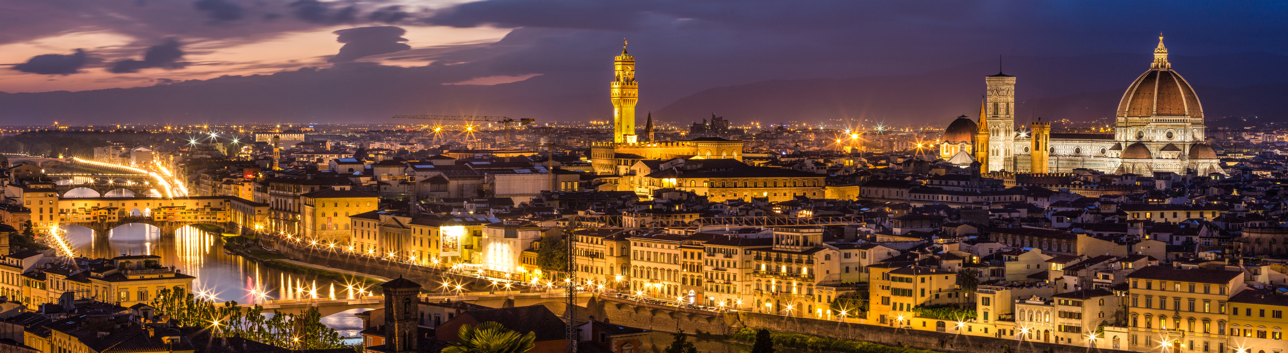 Firenze - Panorama al tramonto -