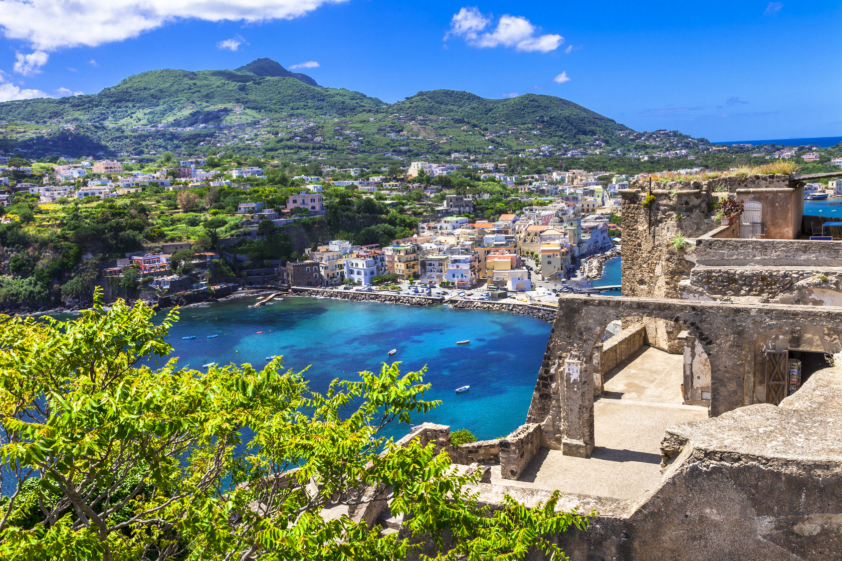 Ischia - Vista dal Castello Aragonese - 