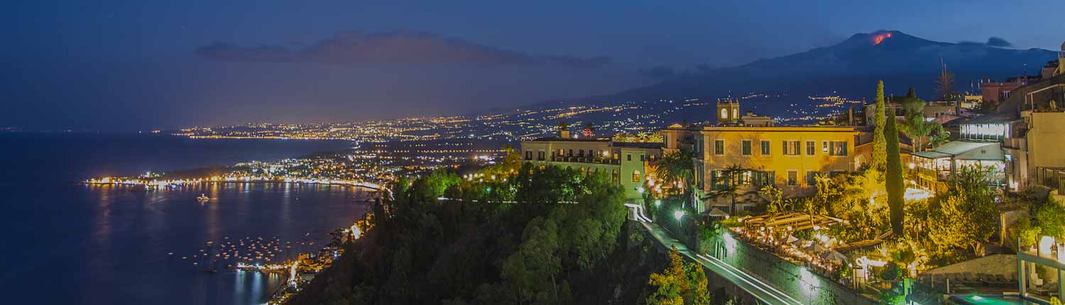 Taormina - Taormina, l'Etna e la Baia di Naxos