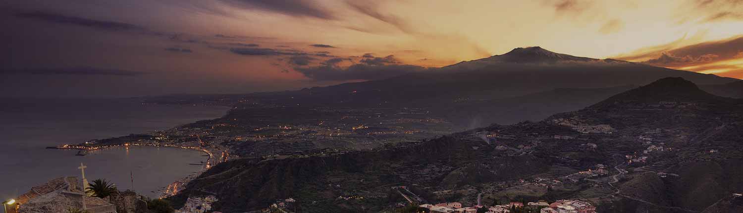 Etna e la baia di Naxos - Giardini Naxos