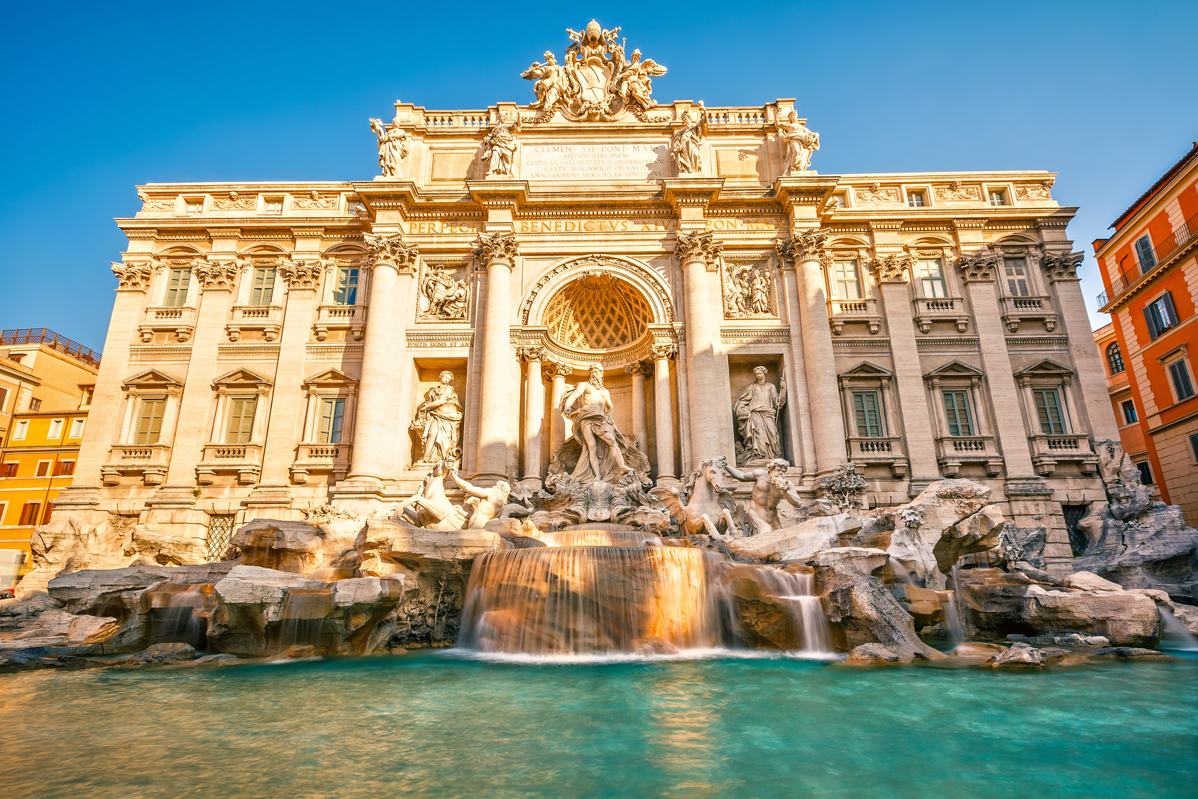 Roma - Fontana di Trevi - 