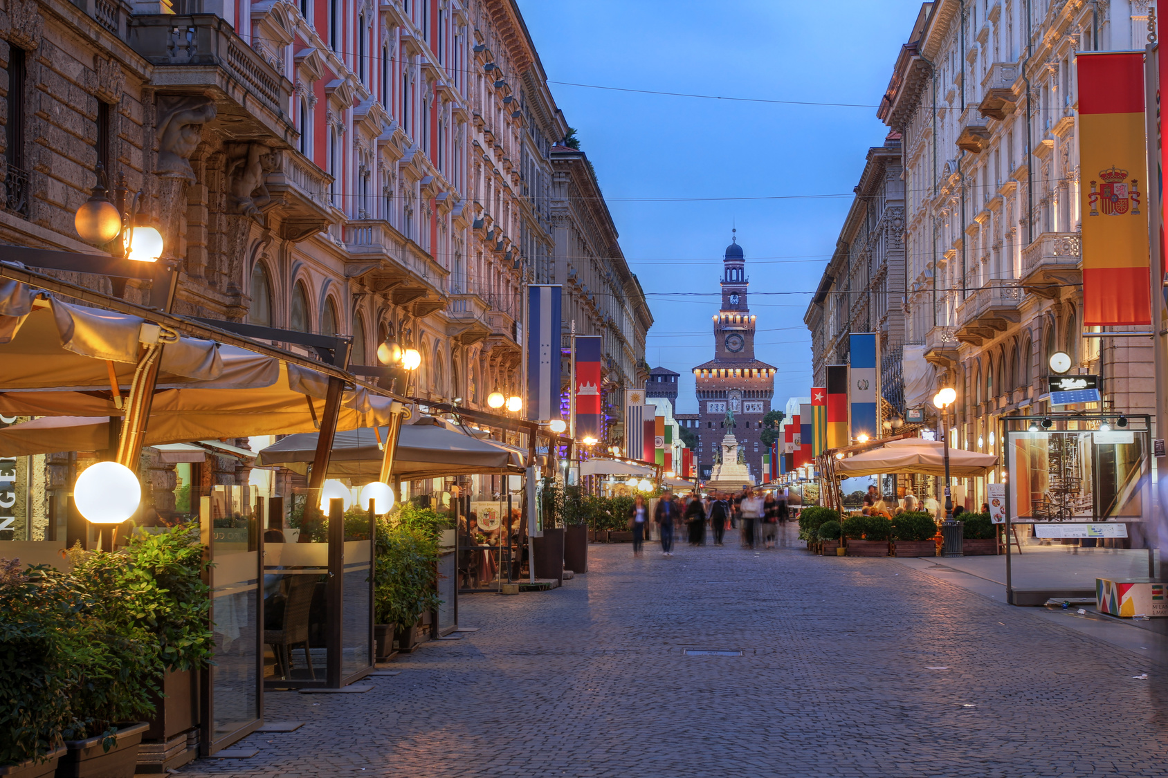 Milano - Via Dante -