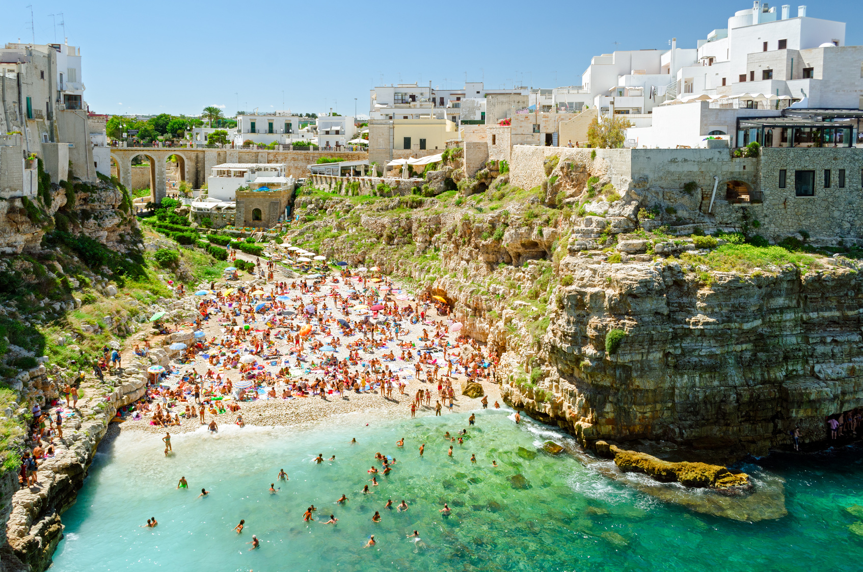Spiaggia di Polignano a Mare ©Fotolia