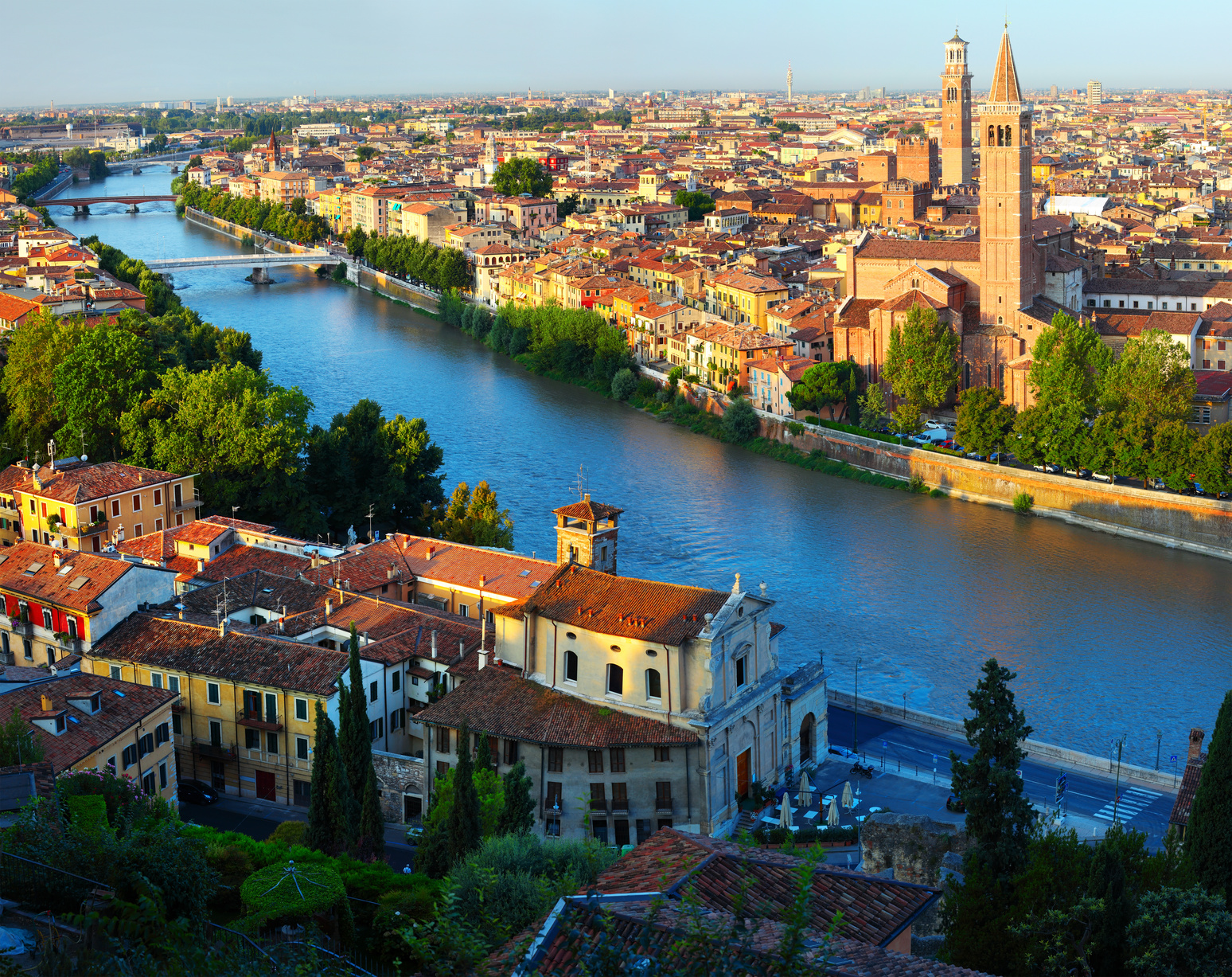 Verona - il fiume Adige -