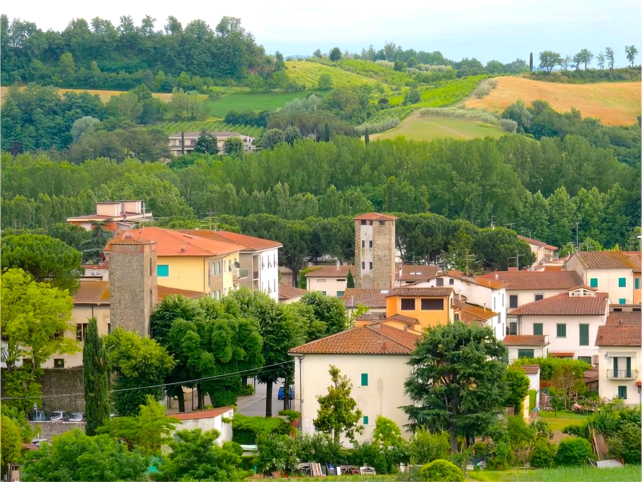 Terranuova Bracciolini - panorama ©Wikimedia