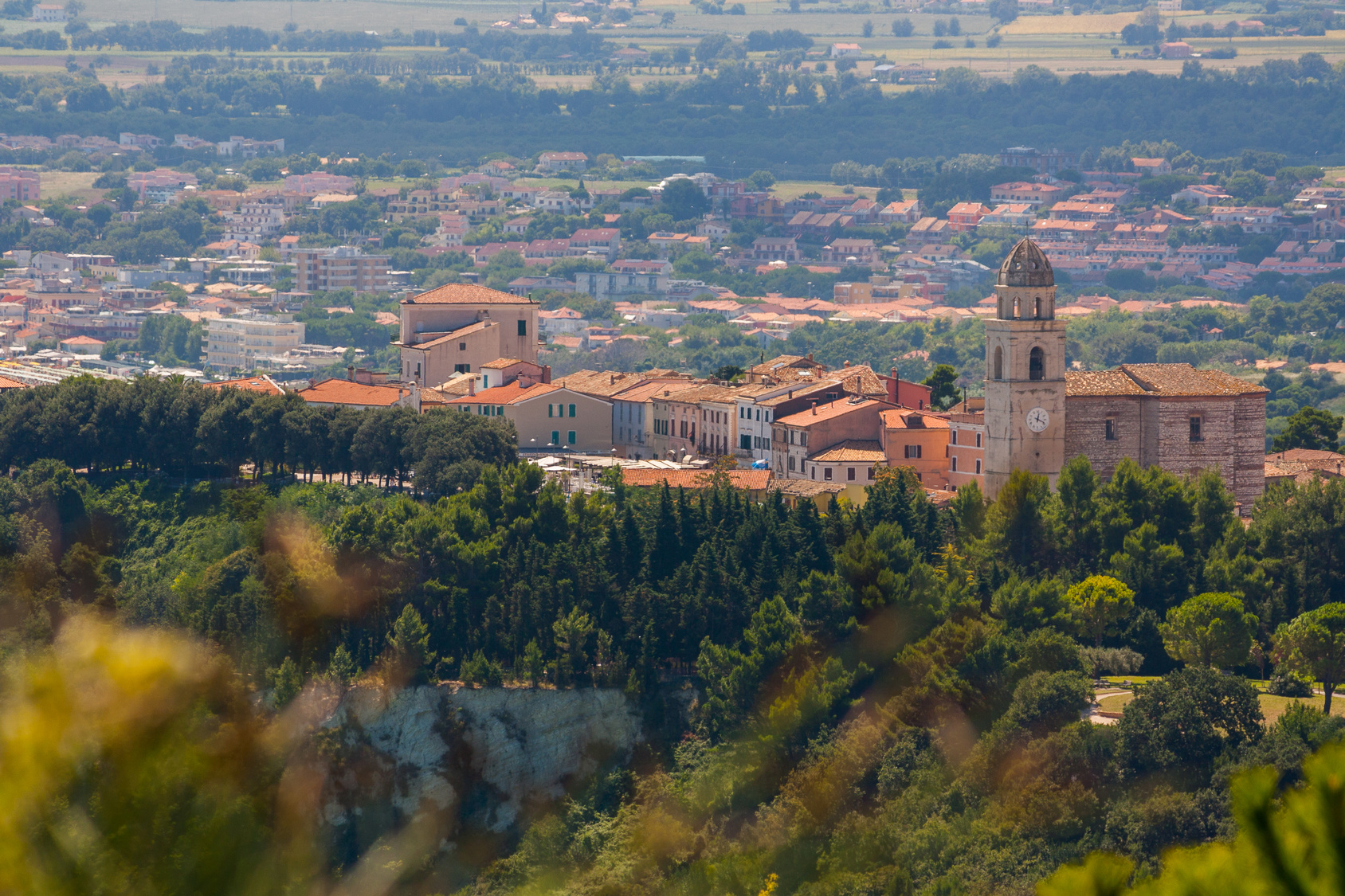 Sirolo - panorama dal Monte Conero -