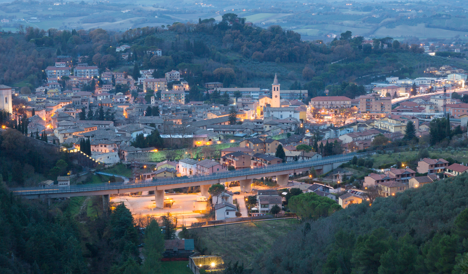 Spoleto - panorama - 