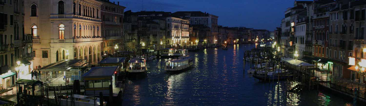 Canal Grande - Vista del Canal Grande dal Ponte di Rialto