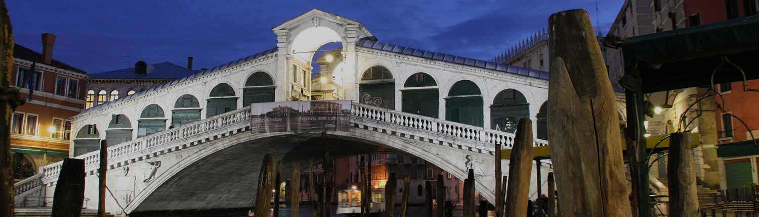 Ponte di Rialto - Il Ponte di Rialto al tramonto